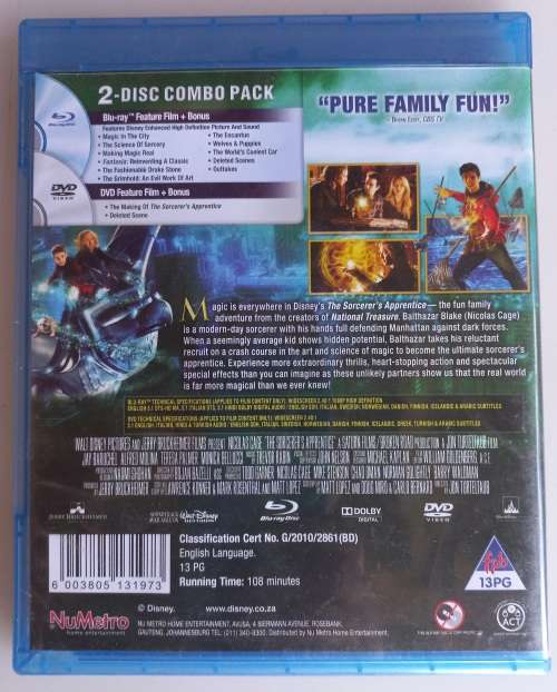The sorcerer`s apprentice *Blue ray dvd*