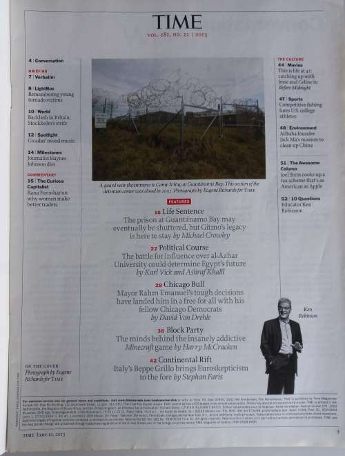Time magazine June 10, 2013