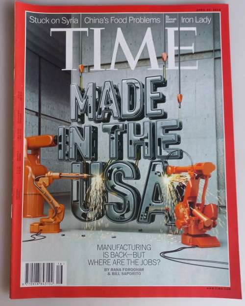 Time magazine April 22, 2013