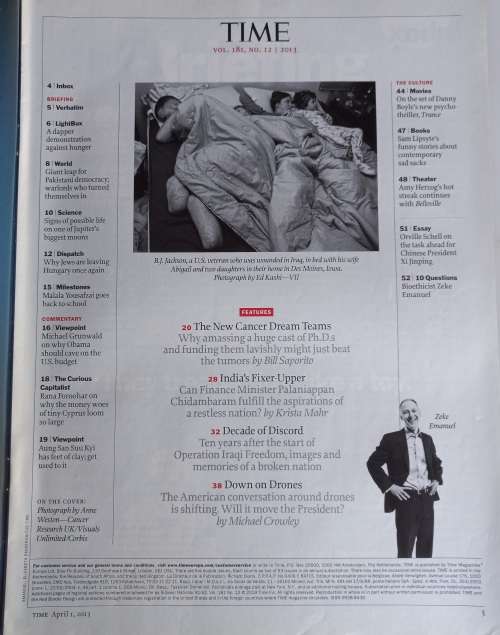 Time magazine April 1, 2013