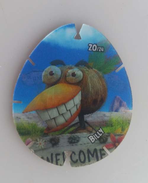 Angry bird card - Billy