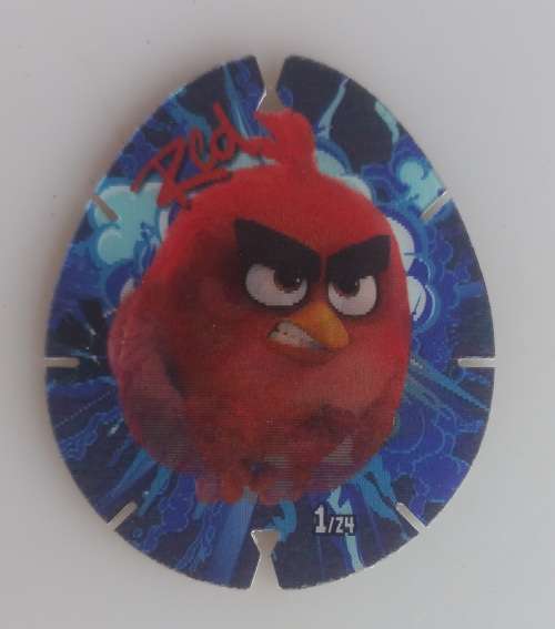 Angry bird card - Red