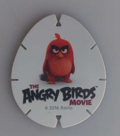 Angry bird card - Red