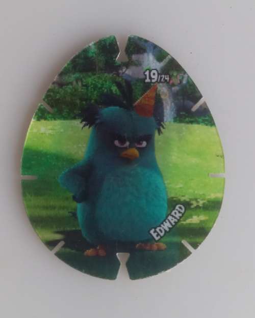 Angry bird card - Edward