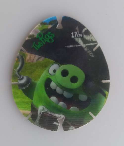 Angry bird card - The pigs