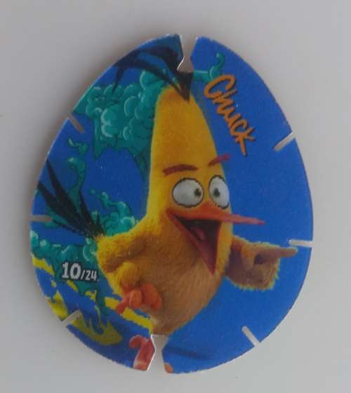 Angry bird card - Chuck