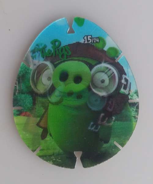 Angry bird card - The pigs