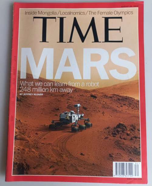 Time magazine August 20, 2012