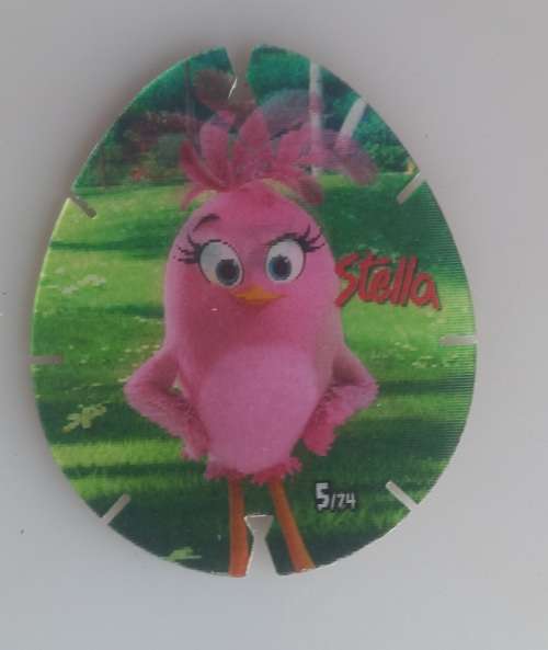 Angry bird card - Stella