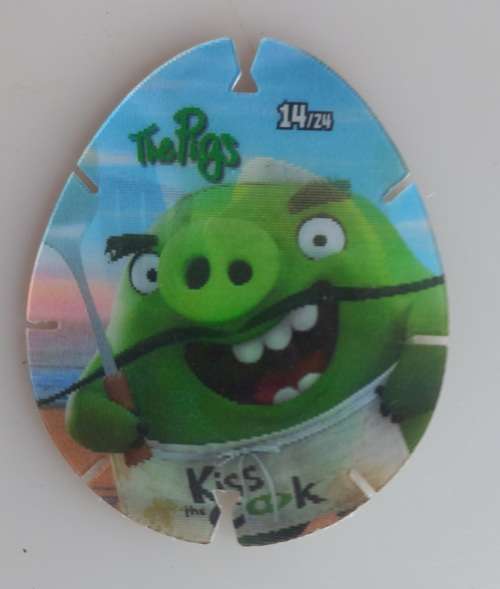 Angry bird card - The pigs