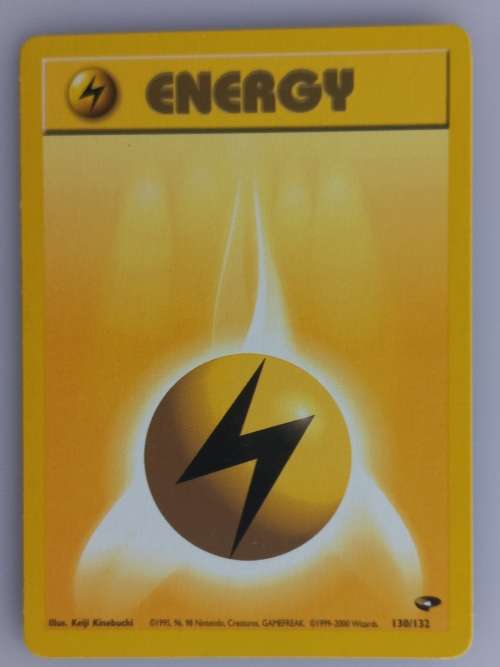 Pokemon energy card 130/132
