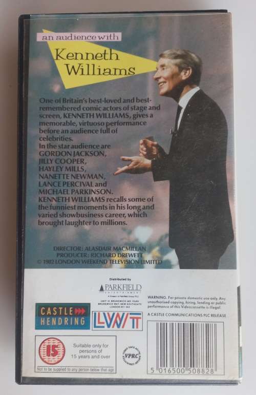 An audience with Kenneth Williams VHS