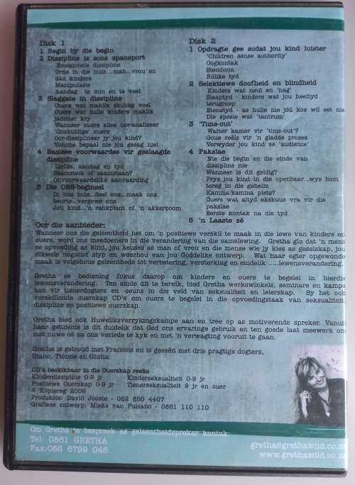 Gretha Wiid - Kinderdissipline 2cd audio