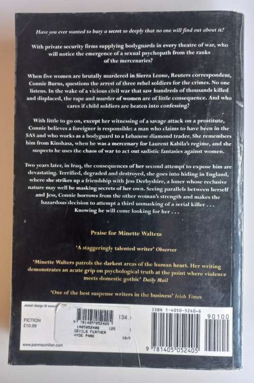 The devil`s feather by Minette Walters