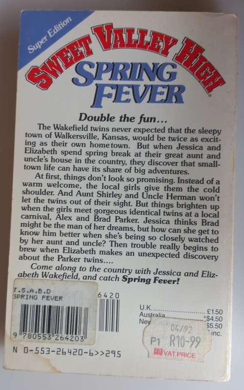 Sweet valley high - Spring fever