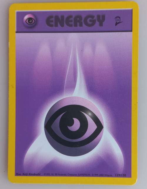 Pokemon energy card 129/130