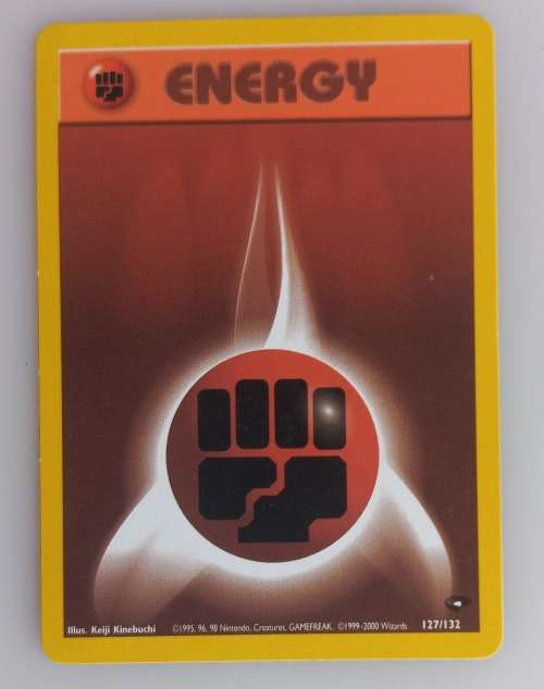 Pokemon energy card 127/132