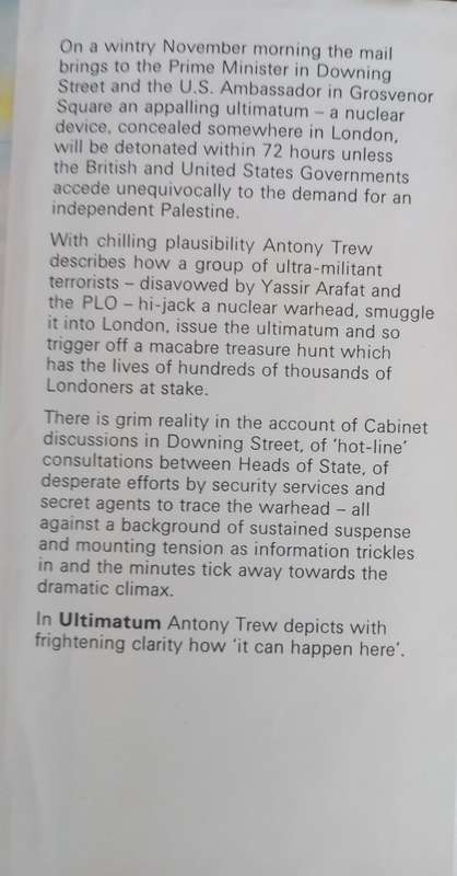 Ultimatum by Antony Trew