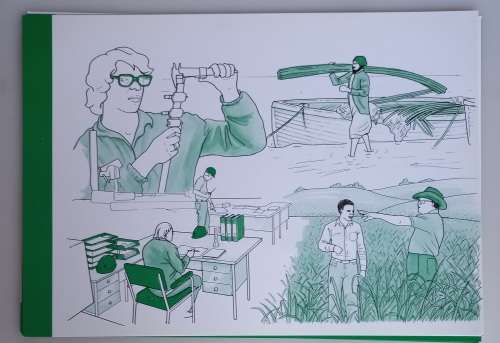 Vintage school posters x 8: The SA sugar industry history teacher`s kit no 2