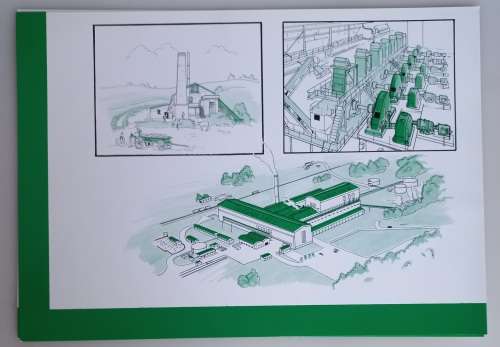 Vintage school posters x 8: The SA sugar industry history teacher`s kit no 2