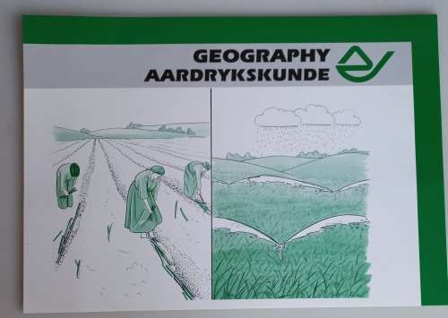 Vintage school posters x 8: The SA sugar industry geography teacher`s kit no 1
