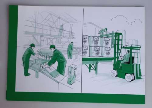 Vintage school posters x 8: The SA sugar industry geography teacher`s kit no 1