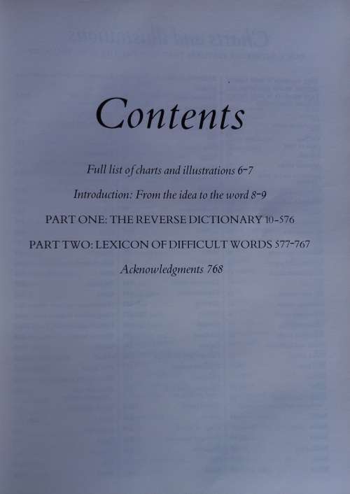 Reader`s digest reverse dictionary