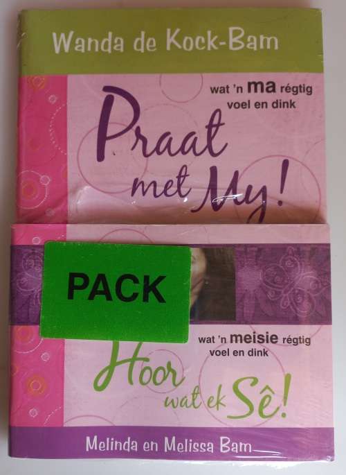 Praat met my, wat `n ma regtig voel en dink deur Wanda de Kock-Bam *geseel*
