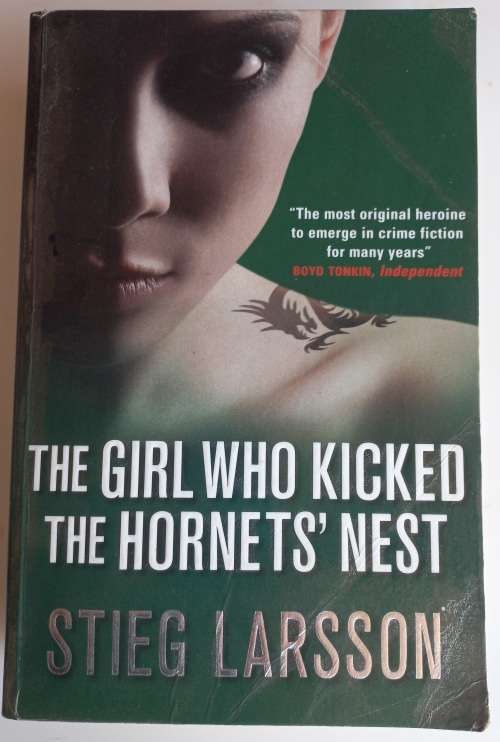 The girl who kicked the hornet`s nest by Stieg Larsson