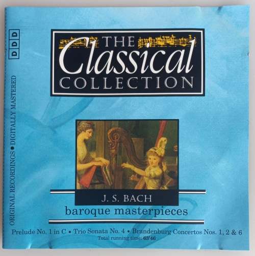 JS Bach - Baroque masterpieces cd