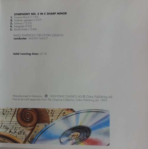 Mahler - The great symphonies cd