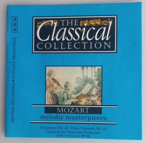 Mozart - Melodic masterpieces cd