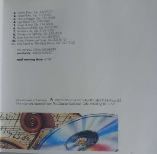 J Strauss II - The romance of Vienna cd