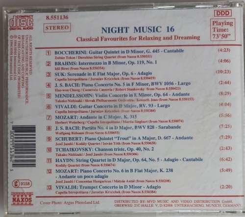Night music 16 cd