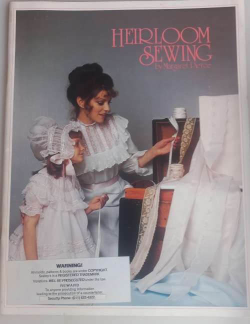 Heirloom sewing by Margaret Pierce
