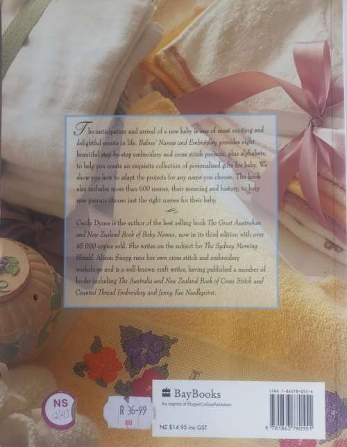 Babies` names & embroidery