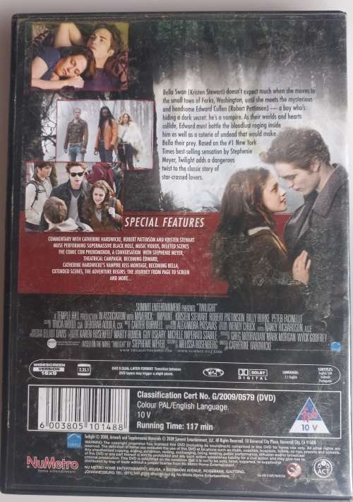 Twilight two disc special edition dvd
