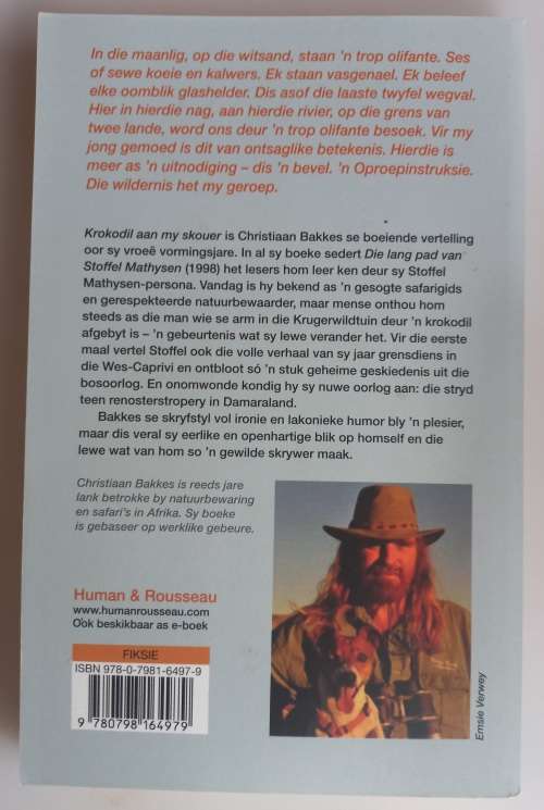 Krokodil aan my skouer deur Christiaan Bakkes