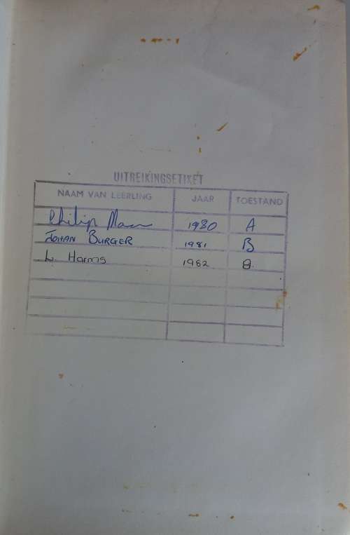Senior verseboek - D.J. Opperman