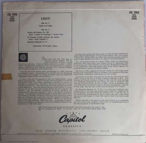 Liszt LP