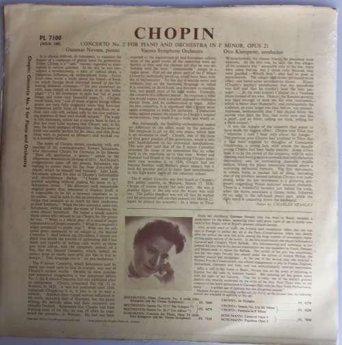 Chopin concerto no 2 in f minor LP
