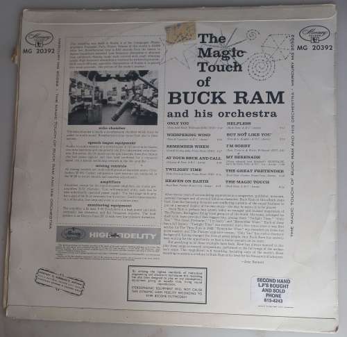 The magic touch of Buck Ram and his orchestra LP