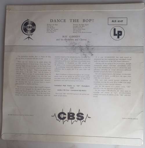 Ray Conniff and his Orchestra and Chorus - Dance the Bop LP