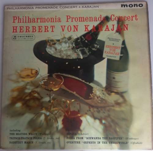 Philharmonia Promenade Concert - Herbert Von Karajan LP