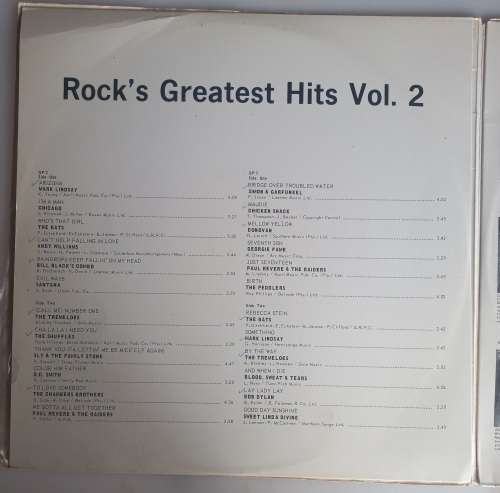 Rock`s greatest hits vol 2 - 2LP