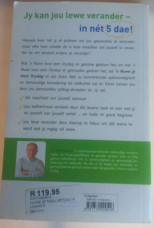 `n Nuwe jy teen Vrydag deur dr Kevin Lehman