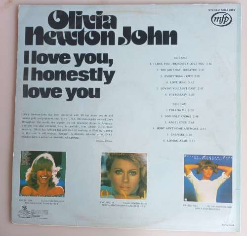 Olivia Newton John - I love you, I honestly love you LP