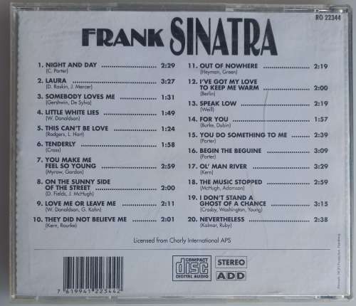 Frank Sinatra cd