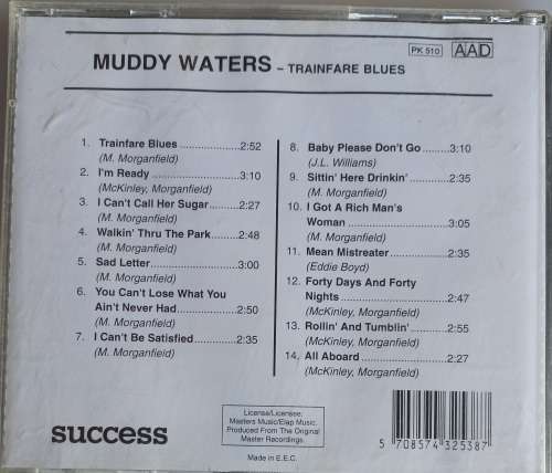 Muddy Waters - Trainfare blues cd