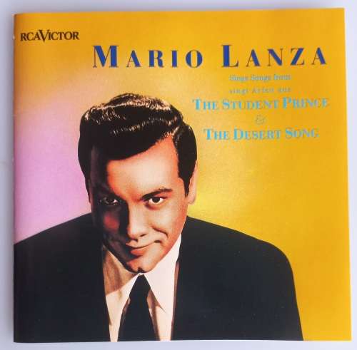 Mario Lanza - Sings songs from The Student Prince & The desert song cd